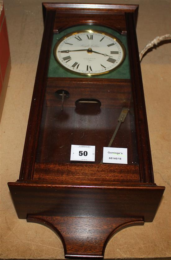 Knight Gibbins wall clock